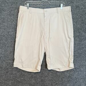 Nike Golf Shorts Mens 34 Beige Chinos Golf Outdoors Casual performance Stretch